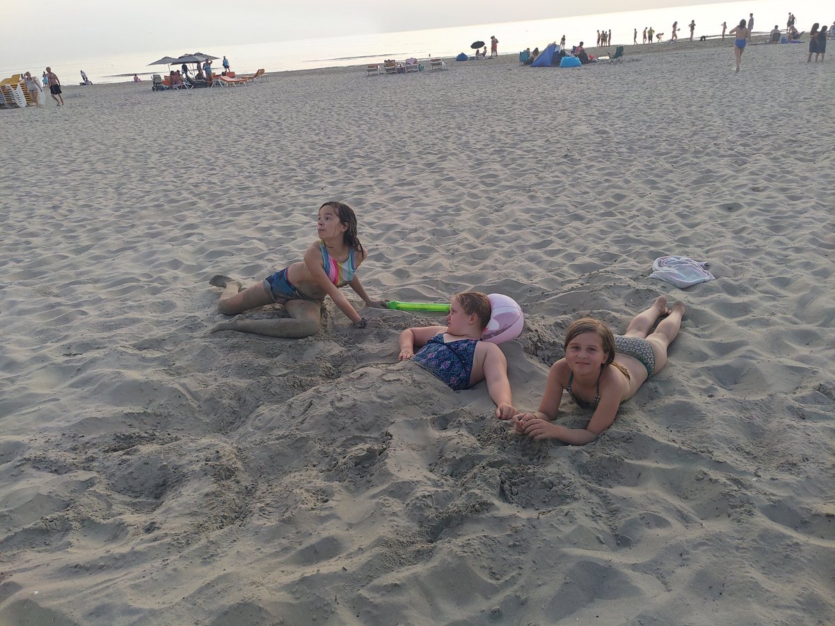 Verkoeling op het strand