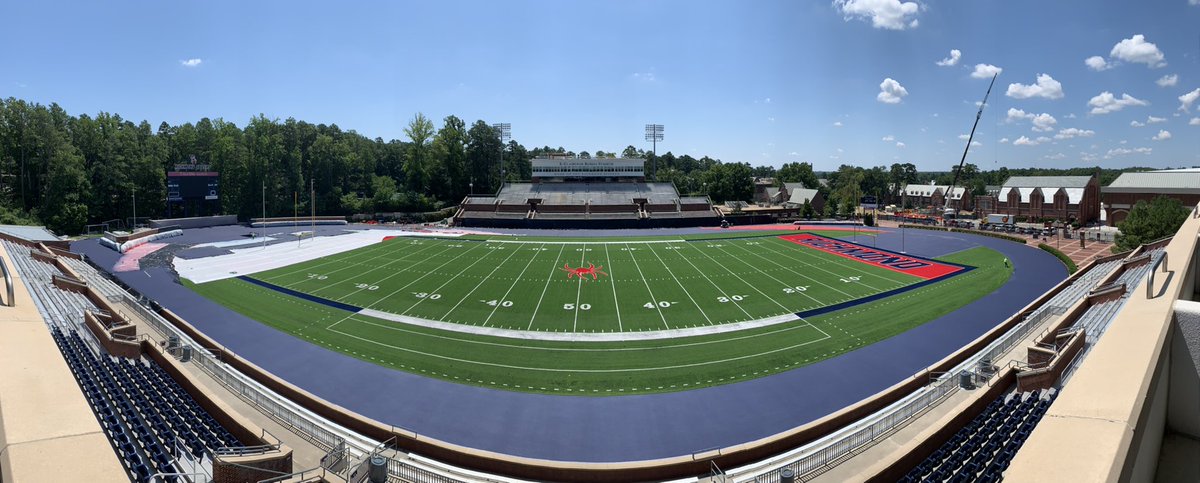 RichmondXCTF's tweet image. The renovation of the Fred Hardy Track is nearly complete! Thanks to @BeynonSports for #MakingFastLookGood! #rva #spidersxctf