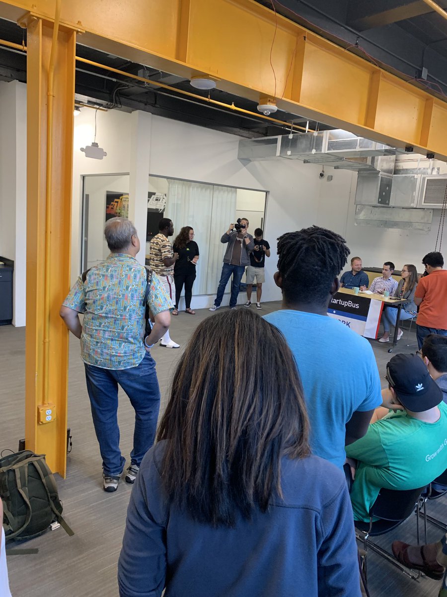 DC and <a href="/StartupBusFL/">StartupBus Florida</a> merged to create a super bus! Finished pitching in Charlotte <a href="/AdventCoworking/">Advent Coworking</a> and on the road again. Thanks to FL sponsors

<a href="/HillsboroughFL/">Hillsborough County</a>
@Sourcetoad 
<a href="/bcjb/">Brent C.J. Britton</a> 
<a href="/letusconspire/">Coconspirator</a> 
<a href="/StartupBros/">Will Mitchell</a> 

for helping us get to New Orleans. #DreamStartup #StartupBus2019