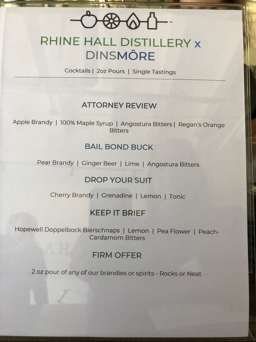 Themed cocktails at the @Chicago_ACC monthly social at <a href="/RHINEHALL/">RHINEHALL DISTILLERY</a>. Thanks to <a href="/dinsmore_shohl/">Dinsmore & Shohl</a> for hosting!