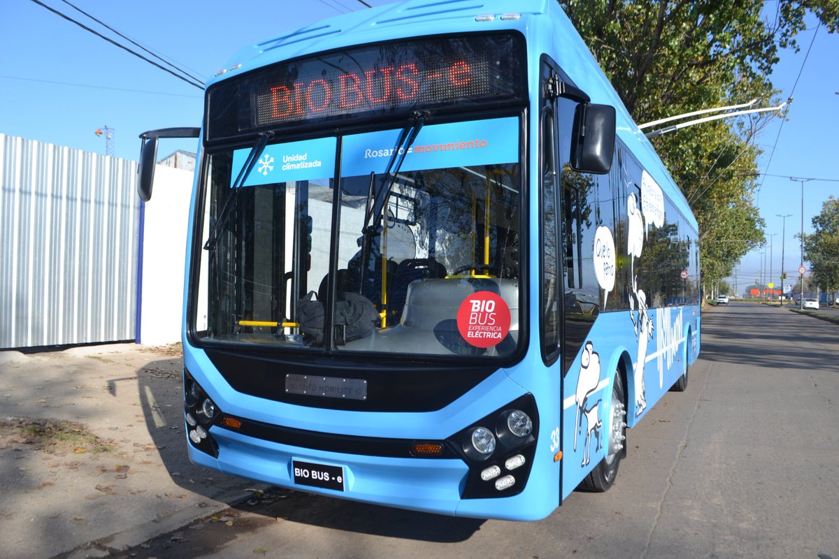 rigobisso's tweet image. La Experiencia #BioBusElectrico y #BioBusSolar son una gran oportunidad p/ #Rosario, #Cordoba, #Mendoza y p/ toda ciudad que quiera impulsar la electrificación de su Transporte de Pasajeros
Con ellas tambien generamos  #EmpleosVerdes locales, y logramos un Vehiculo #CeroEmisiones