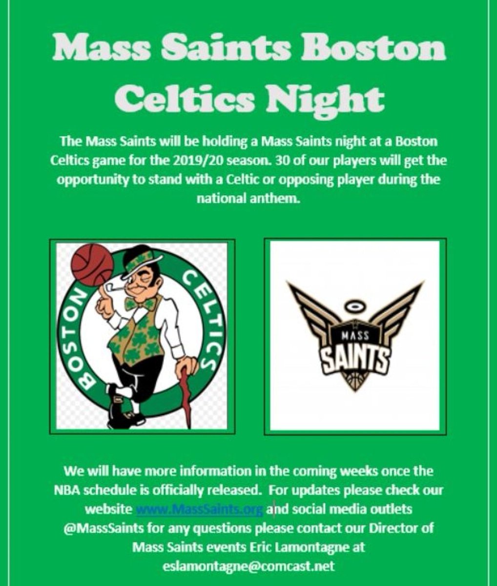 MassSaints's tweet photo. ⚜🏀 https://t.co/97bQaXF2ke