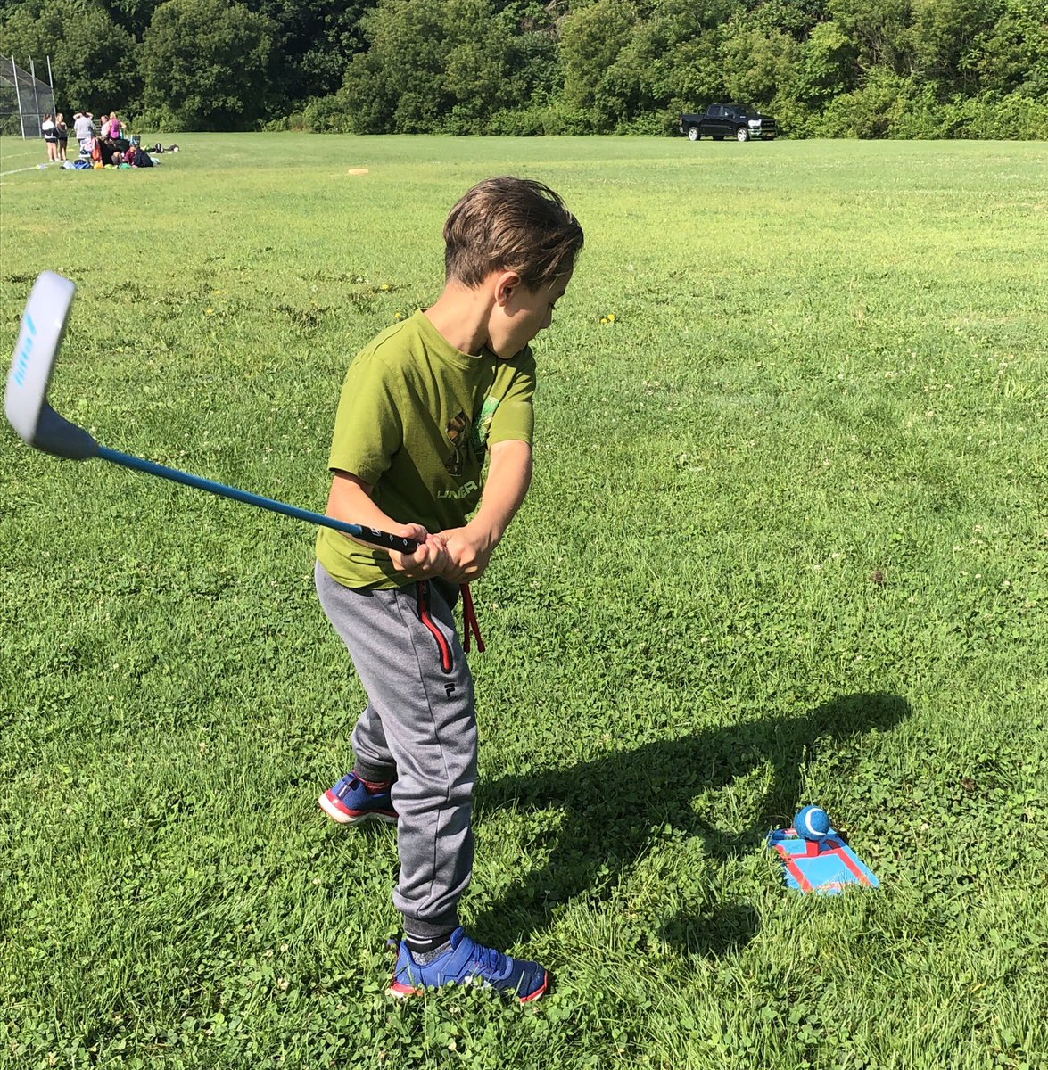 beattie_kara's tweet photo. Great day at Knight Lights!  Thank you to the Community Foundation for grant support of the First Tee Program at Windsor CSD! #FutureReadyKnights https://t.co/QkJbJco2T9