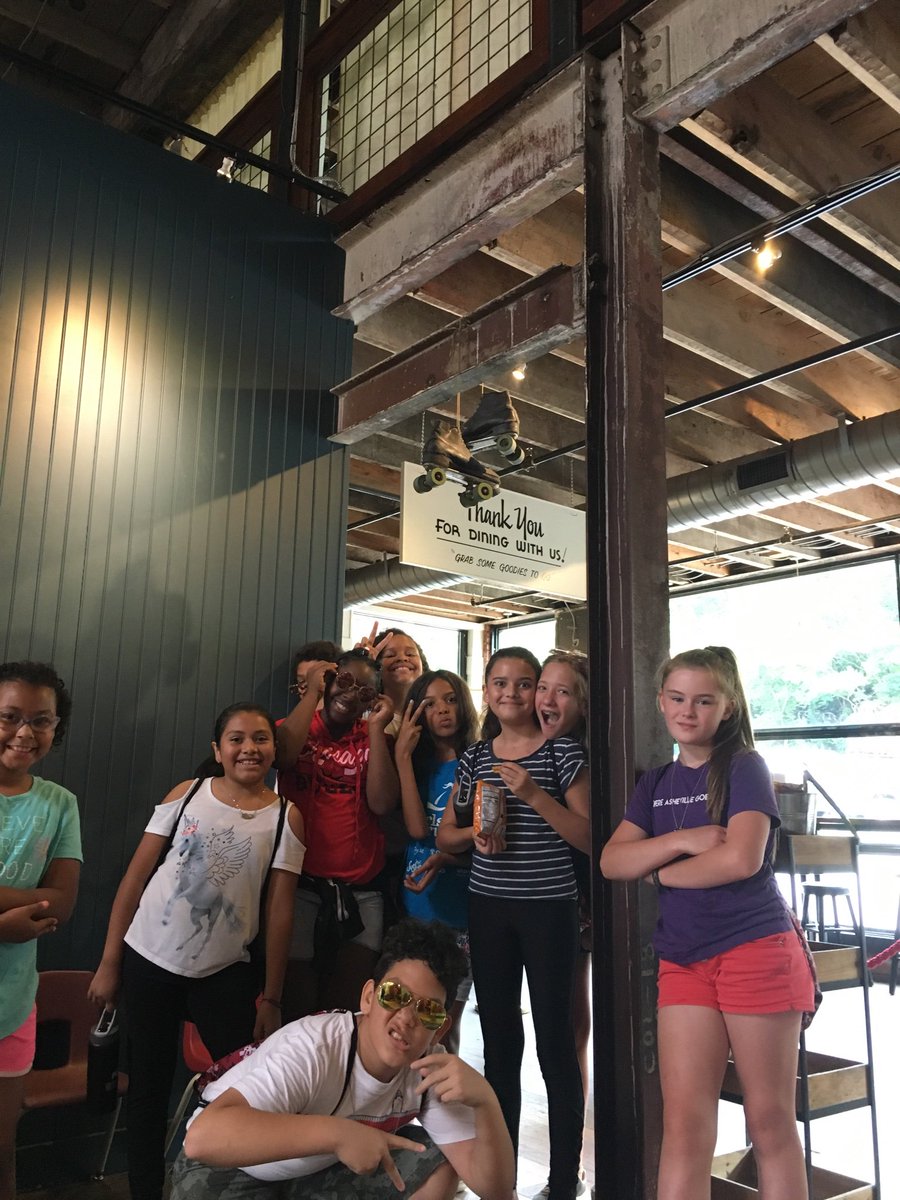 6th graders <a href="/avlms/">Asheville Middle School</a>  request: Instead of *no* mention of “The Block,” @ChstowneHotels please give tribute. And <a href="/buxtonhall/">Buxton Hall Barbecue</a> please trade out roller skates hanging from rafters for a plaque acknowledging the African American history-not just a “wood-floored roller skating rink.”
