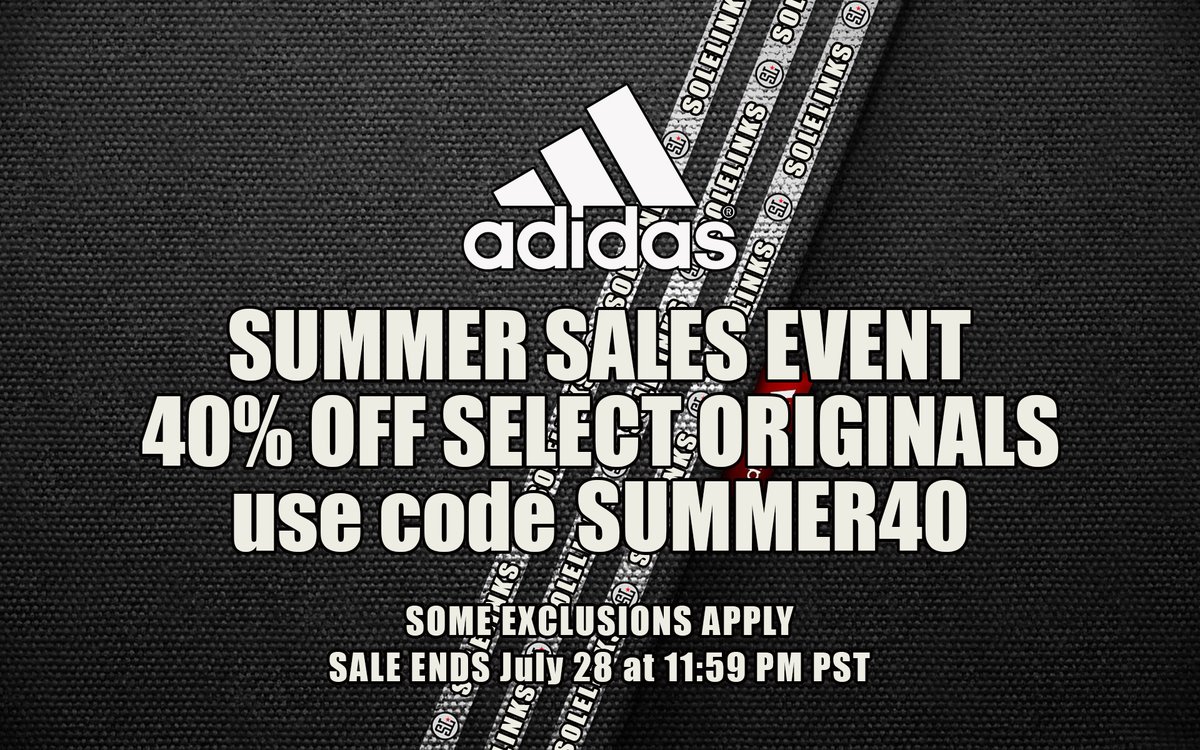 OFF Select Originals with code SUMMER40 