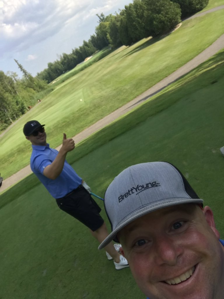 Great day with <a href="/SRabski/">Steven Rabski</a> ‼️<a href="/granitegcgreens/">Granite GC Greens</a> have this place in incredible shape  
🇨🇦⛳️🔧er