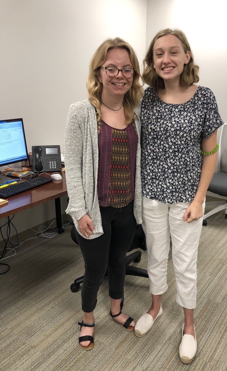LisaNCarrozza's tweet photo. No better way to celebrate #NationalInternDay than by visiting @EndicottCollege students Sara Pollak and Pippa Chopin at their internship site @tauck in Wilton, CT. Our @GullsAtWork are valuable and valued team members there! #ECinCT #GullsAtWork https://t.co/buolJRFGq4