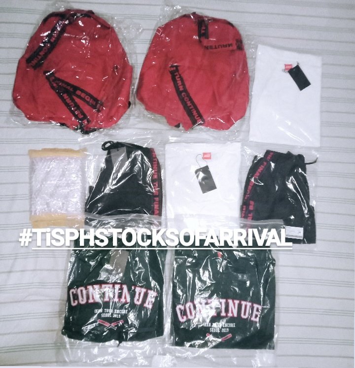 THEiKONSHOPPH's tweet photo. ✔ 2 pcs of iKON HANG OUT BAGPACKS
✔ 2 sets of iKON HANG OUT T-SHIRT AND SHORT PANTS
✔ 2 pcs of iKON CONTINUE TOUR ENCORE COLLEGE HOODIE ( GR )
✔ iKON DEBUT FULL ALBUM ( Red Ver. )

has already arrived! #TiSPH_Updates https://t.co/nVzmHbvmjj