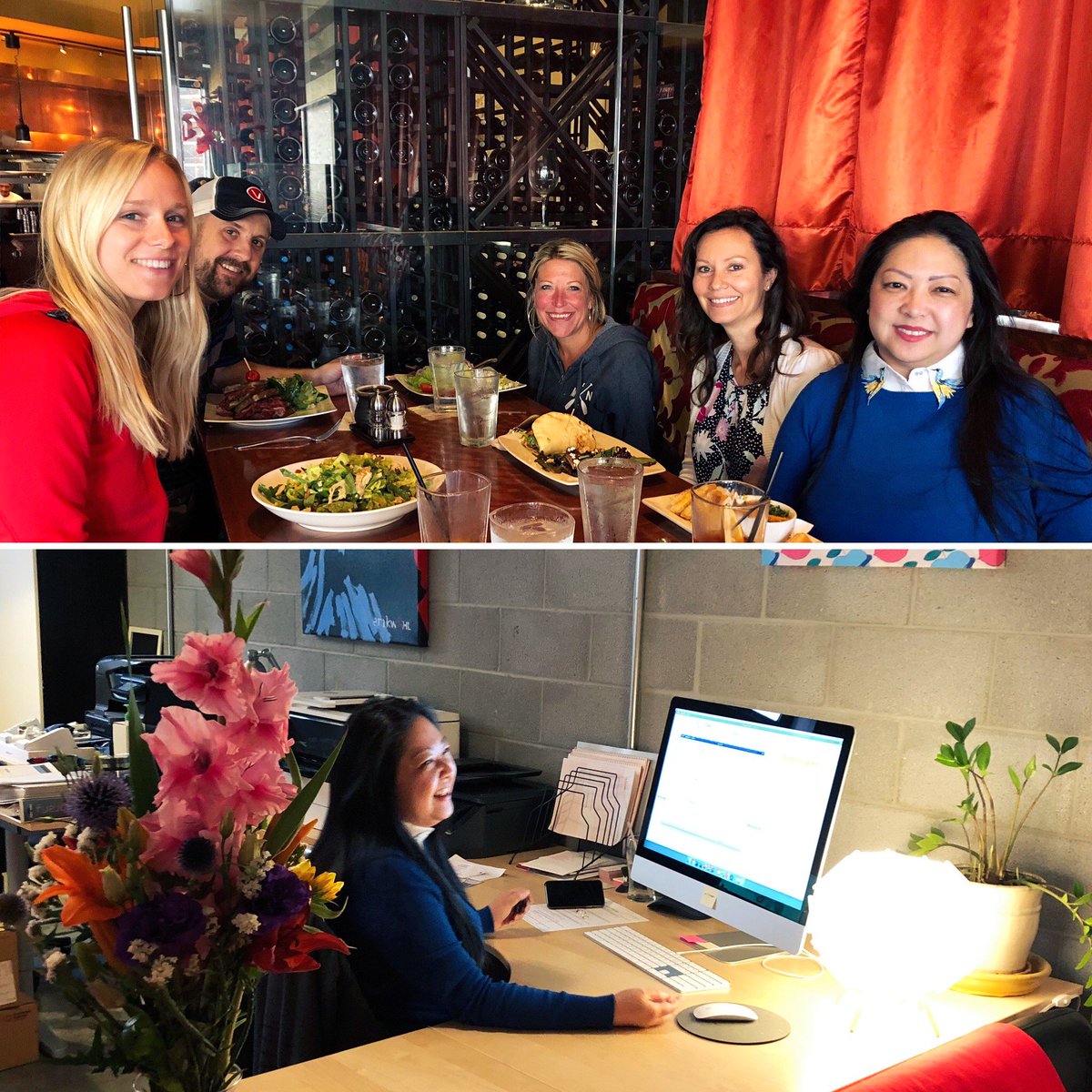 VoomCreative's tweet image. Happiest of Birthdays to not one, but two of our Voomies today—Paj Ann and Jodi! We hope your day is filled with all of the things you love ... and wine and cheese on this National Wine and Cheese day. Cheers! #birthday #nationalwineandcheese #voomcreative #mplsagency #celebrate