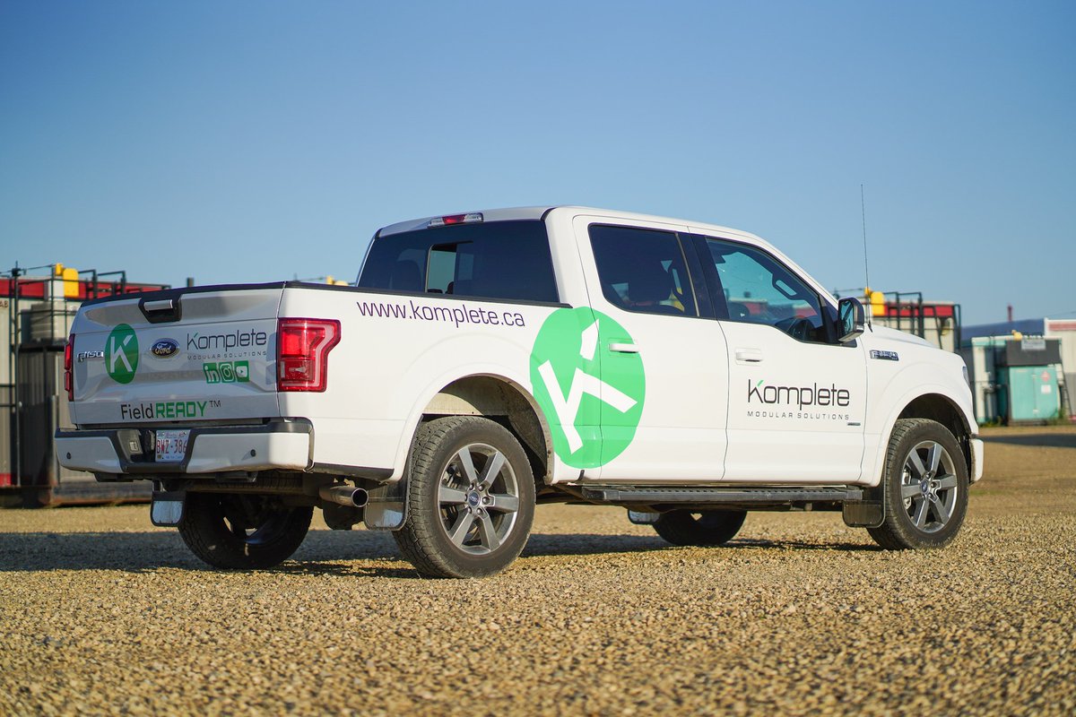 Our fleet trucks have a new look. Keep an eye out for us! #FieldReady