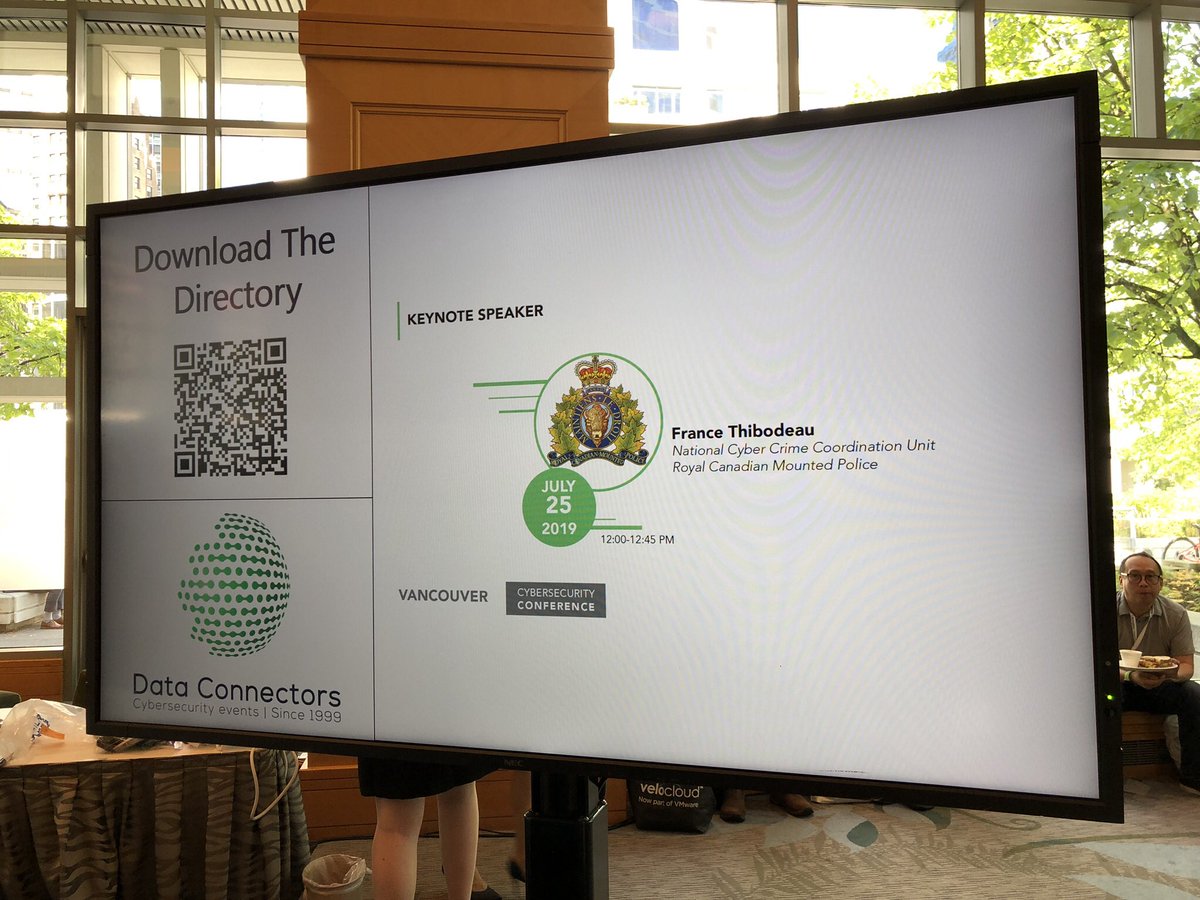 TerriJLam's tweet photo. Great @DataConnectors conference today with the @HappierIT team.  #security is always an interesting subject but Rippy from @Sophos brought his A game https://t.co/tQBA0SzsxA
