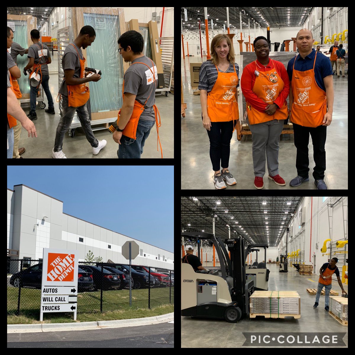 Inbound go live at the Northlake MDC 5820! #onesupplychain