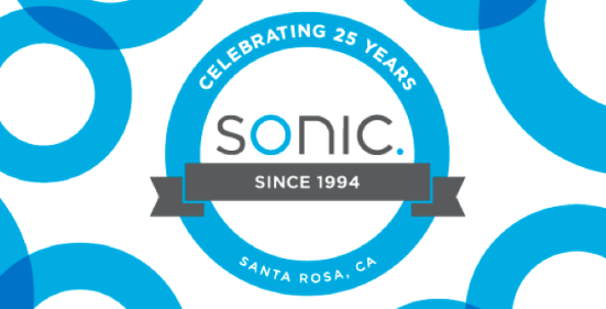 sonic's tweet photo. "We’re thrilled about what the next 25 years will bring — no matter what, we won’t stop fighting to bring you the fast, affordable, friendly internet you deserve." - @dane https://t.co/nBfVXRUp0o #SonicTurns25 #SoundsLikeSonic https://t.co/d6zIlRSr0s