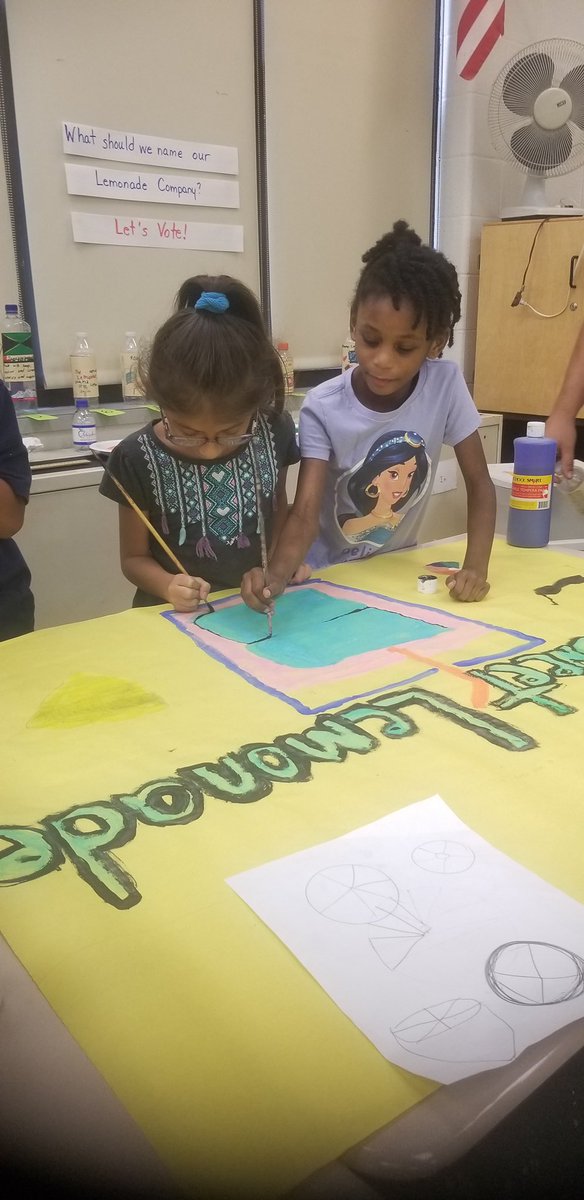 TeaneckWhittier's tweet photo. 🍋 Whittier’s Rising 3rd graders are learning about economics and how to start their very own lemonade stand business. 🍋 https://t.co/eeKpZjnvPg