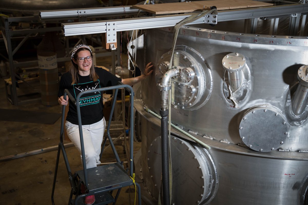 CaltechMagazine's tweet image. “In physics, you do everything from computer programming to analyzing data to building the experiment apparatus. We cobble things together and make them work.&quot;— Marie Blatnik, graduate student. Blatnik recently lost a tooth while whitewater rafting. #SoCaltech