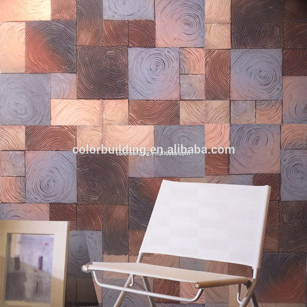 Colorbuilding's tweet image. Product: White Terracotta Tiles 12"x6" Annual Ring Series for Wall Design URL:m.tips/8918/j3pzi