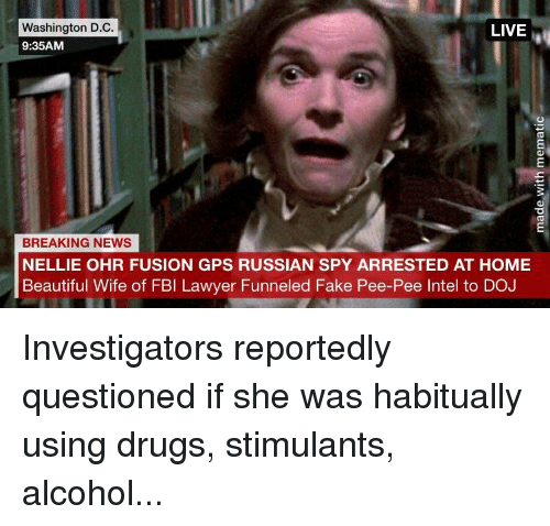 Robbo1992x's tweet photo. @realDonaldTrump Beauuuuuuuuuuutiful NELL-IE!!!! Beautiful fluent Russian speaking Nellie and her Ham Radio skills - was she in fact husband Bruce’s Russian handler?? #NellieOhr #FusionGPS #ChristopherSteele #GCHQ #MI5 #FSB #AlisonSaunders #FiveEyes #TheRealCollusion https://t.co/uf4mFt3abO