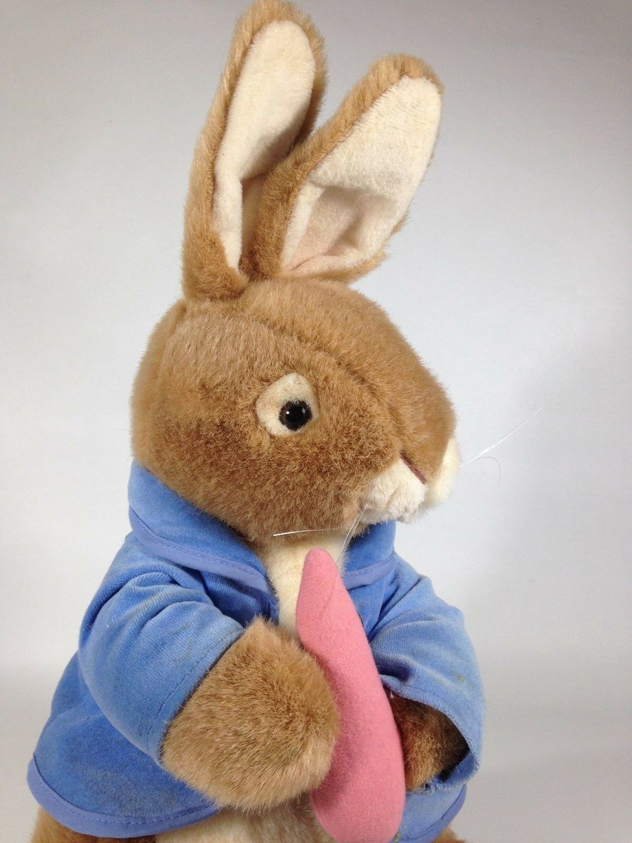 STEEL5757's tweet photo. Eden Beatrix Potter Peter Rabbit Plush https://t.co/a8ih4dRBP7 #etsysuccess #shopformom #Shopathome #kids https://t.co/okXAp7yRmh