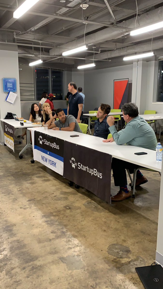 PitchPerfectNow's tweet image. It is #pitching time!
#TheStartupBus @StartupBusNYC @StartupBusOhio @PitchPerfectNow #StartupBus #StartupBus2019 #PitchPerfectNow