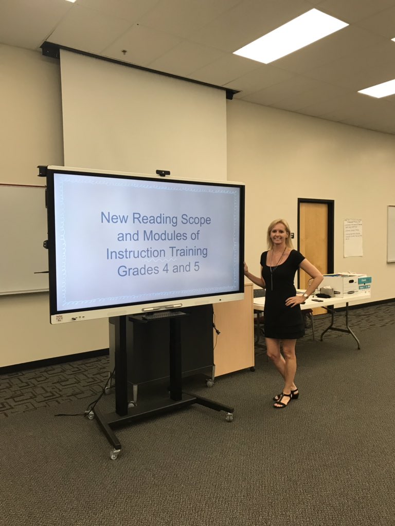 HughesHangout's tweet photo. Our Modules of Instruction PD went fabulous because of the wonderful teachers who came! Can’t wait for round 2 next week. Shout out to my partner @LSalinsky! #dreamteam #PBCliteracy @KristenRulison https://t.co/s31MYuipLW