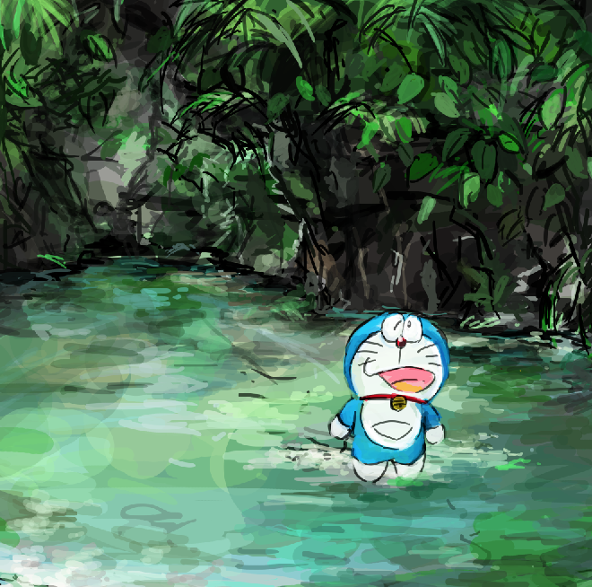 「あつい 」|望月田吾作のイラスト