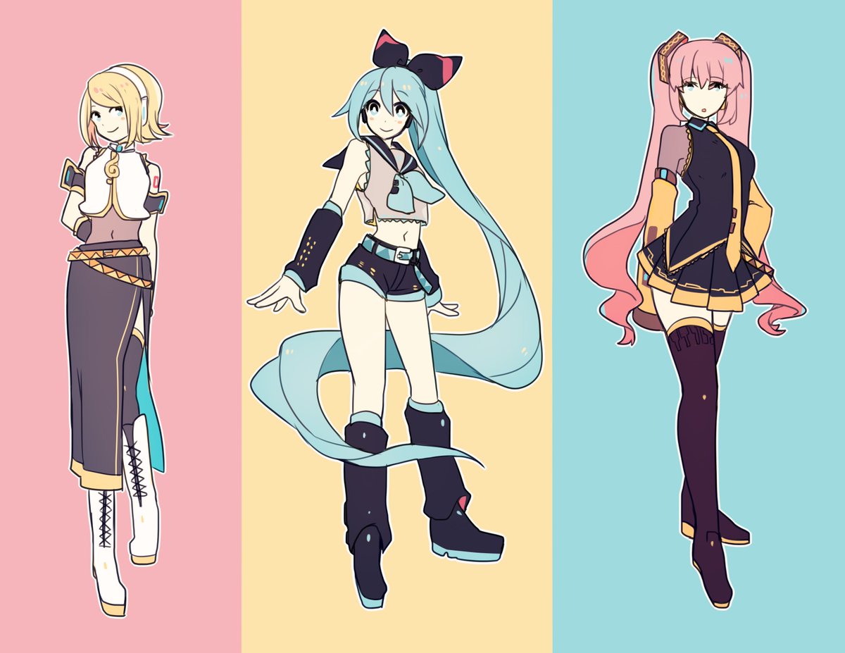 ピアプロ運営です 本日は 衣装交換 作品をご紹介 Hikusaさんのリン ミク Piapro ピアプロ のイラスト ピアプロ運営です 本日は 衣装交換 作品をご紹介 Hikusaさんのリン ミク Piapro ピアプロ のイラスト