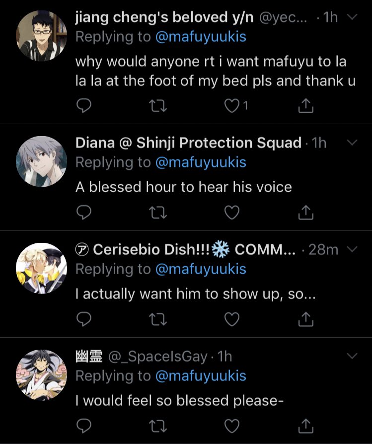 Kayla Now That You Ve Read This Tweet You Have 5 Seconds To Rt Before Satou Mafuyu Shows Up At The Foot Of Your Bed At 3am And Goes La