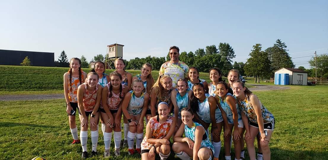 NewarkLadyReds's tweet photo. @NewarkLadyReds and @lady_varsity at world cup night at camp. #FLpride #newfriends #bettertogether https://t.co/ayexD68Nsj