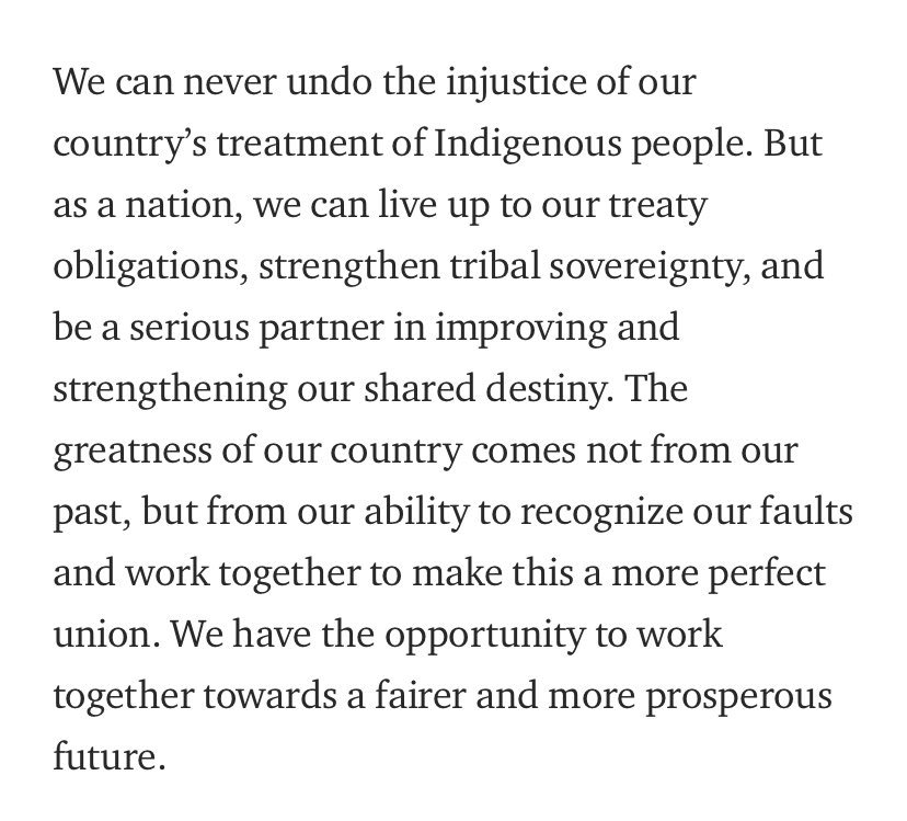 “This history has contributed to greater disparity, greater injustice, and in some cases, intolerable conditions in Indigenous communities.” #SDoH  #HiAP  #Interdependence  https://twitter.com/juliancastro/status/1154474677785415680