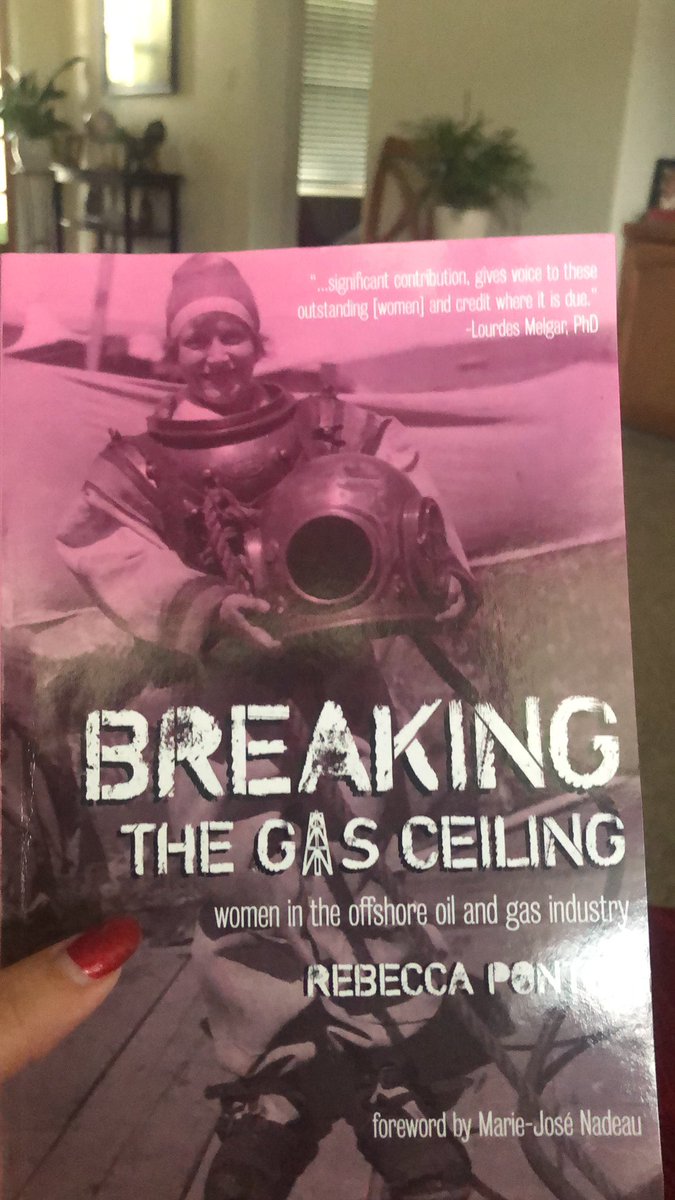 Finally getting to my summer reading! Thank you, @Breakgasceiling and excited to follow up with you when I’ve finished this read. There are so many women in CA Production with compelling stories! #powerineverybody