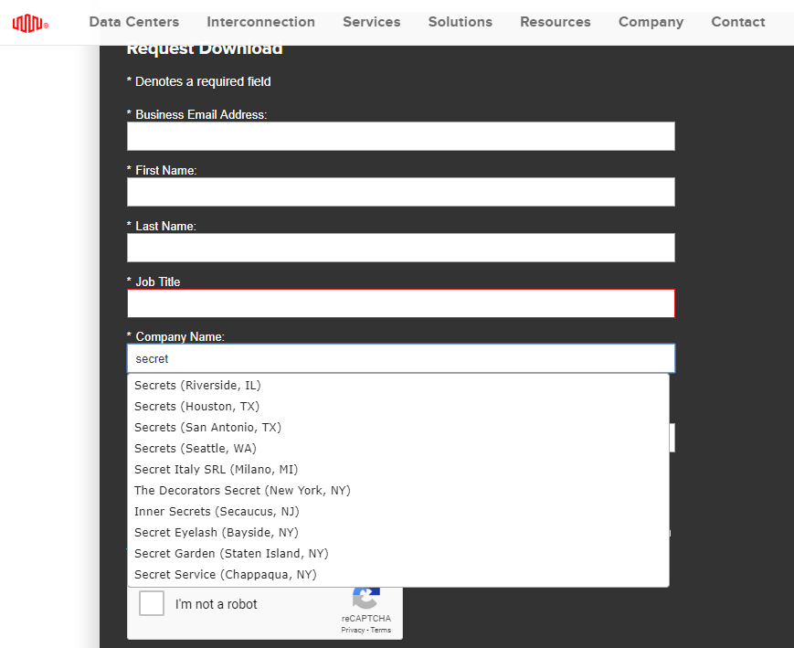 AnxiousAndGassy's tweet photo. @Equinix I see London, I see France, I see your underpants (also all your customers and their locations on your public information request form because of auto-suggest). Since I still have extra characters: Your customer appreciation day pizza is wack and IBX staff eats it all.😭 https://t.co/v1jHggyeb7