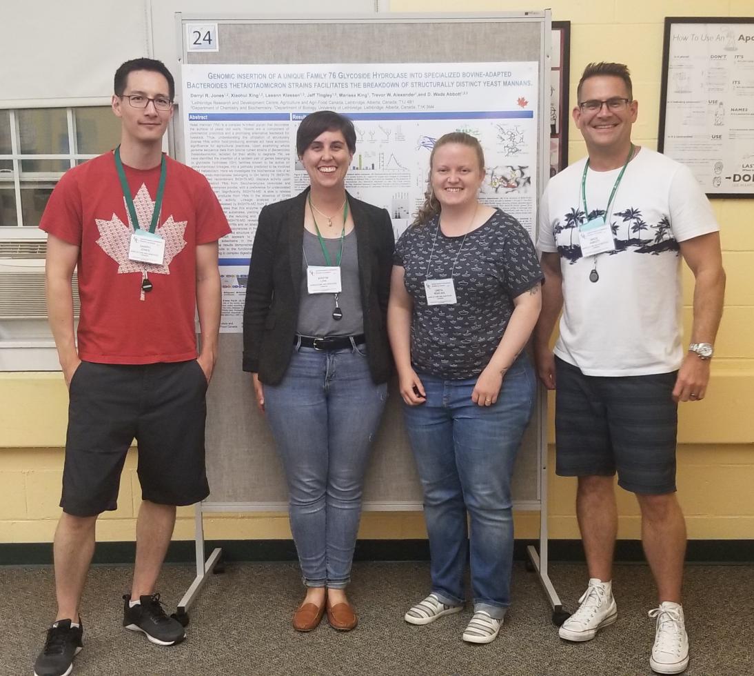 GRC CAZymes 2019. Great year! Two selected talks and a poster prize! Go @sweetmicrobe lab!