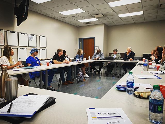 Hearing first hand student experiences is the best way for educators to understand how student learning happens. Grateful for the students we have and the board members who interacted with them today! <a href="/tccnhs/">NUR 150</a> ift.tt/2Gr5z6v