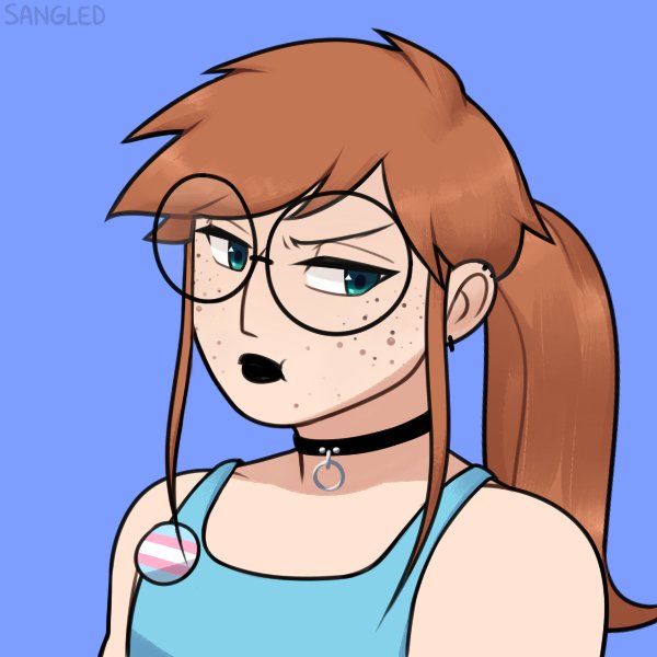 🔱Jenni O'Kelly🔱
➖➖Self OC➖➖
          Age: 23
     Transwoman
#MVRP #OpenRP #WriterAccount
Writer of 
<a href="/OfficiallySamus/">Samus Aran</a>
@officiallyRoth 
<a href="/ThiccZelda/">Extremely Male & Incredibly Online</a> 
and 
<a href="/_Pink_Link_/">Link</a>