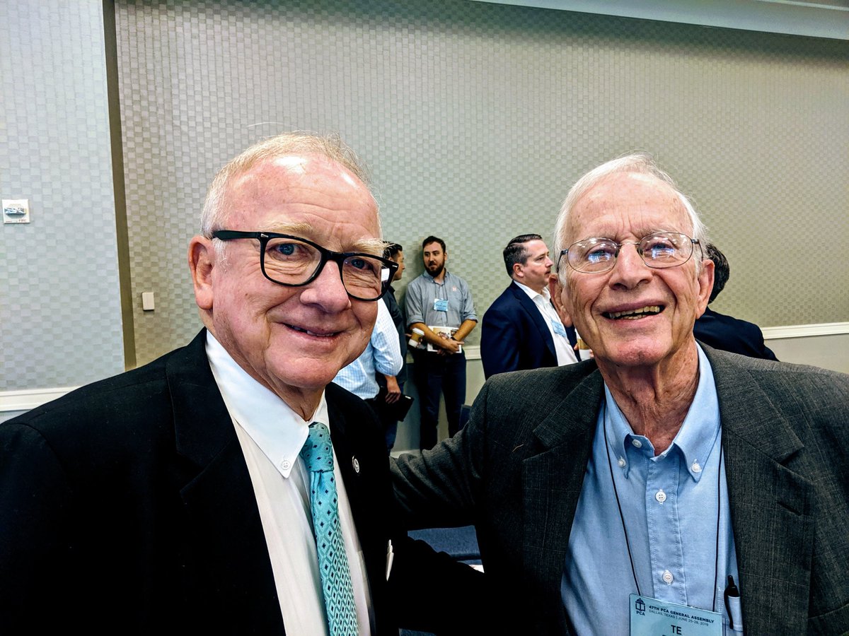 HarryLReeder3's tweet image. Grateful for my OT professor at WTS-Dr. O. Palmer Robertson. His classes &amp;amp; “The Christ of the Covenants” were crucial along w/Dr. Gaffin &amp;amp; Dr. Ferguson in working thru many issues eventually leading me up to the PCA &amp;amp; framing my ministry as a Gospel preacher/pastor.