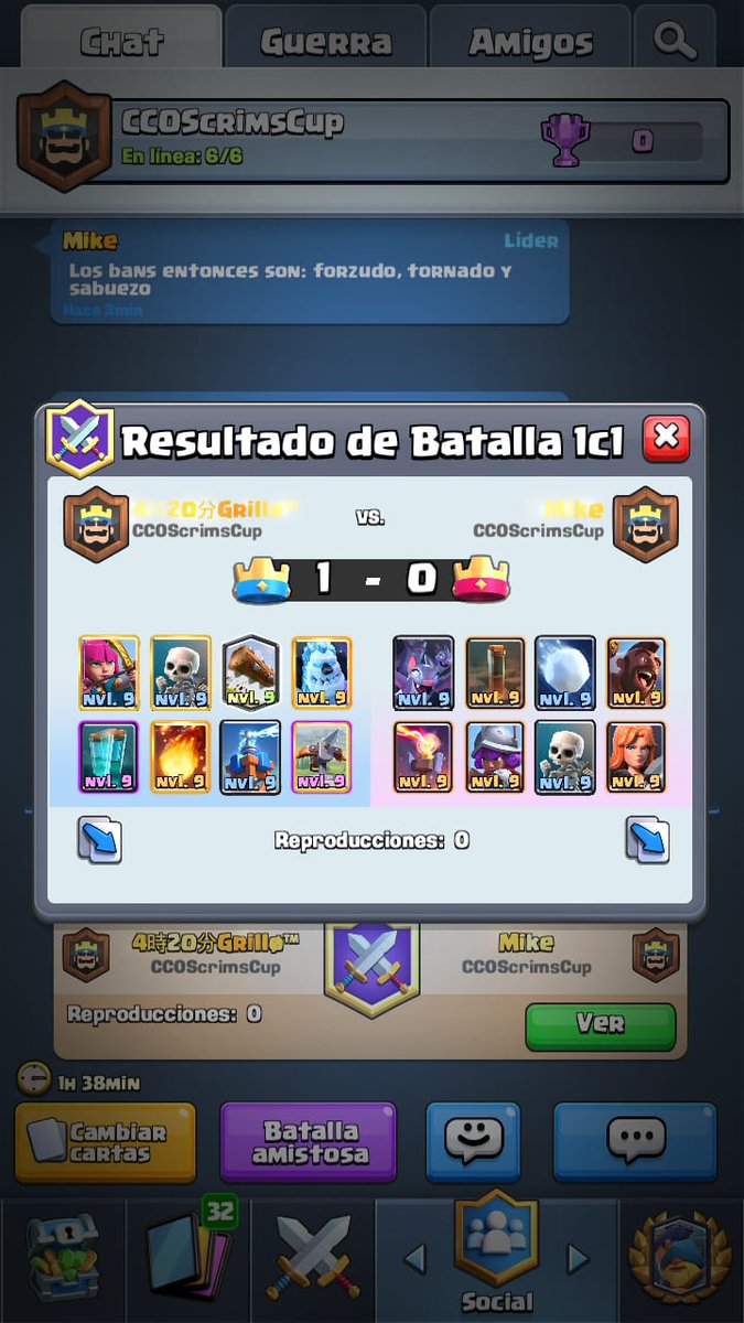 Logramos avanzar de fase en la #CCOScrimsCup 
Destacar a Grillo que ganó usando ballesta Clon:u
<a href="/CCOesports/">CCO</a>

Tilt Squad Op
 @Francois_god83_ @SaintGrillo4