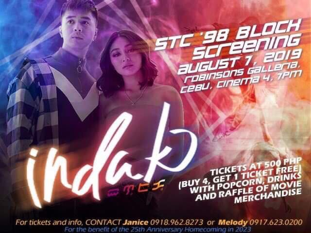 indakpinas's tweet photo. Calling out JaDine fans sa Cebu!! May pa-raffle sila. #IndakBlockScreening https://t.co/rhndRRK5Ni
