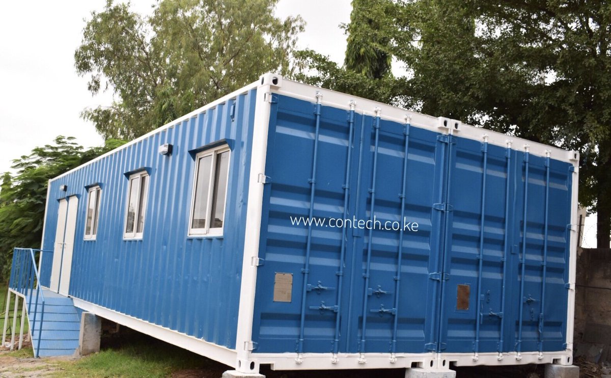 contechke's tweet photo. Handover of 2x40ft containerised unit to our client after a week of site works. We keep our commitment to customer satisfaction at 100%. #CONTECH #containerisedsolutions #rapiddevelopment #topnotchfabrication #customersatisfaction #professionalworkmanship https://t.co/VR7te8fwck