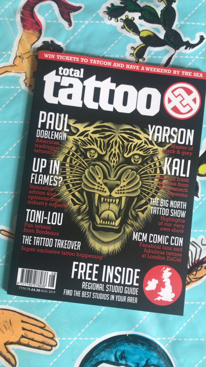 Grab a copy while you can. The UK’s finest Tattoo magazine