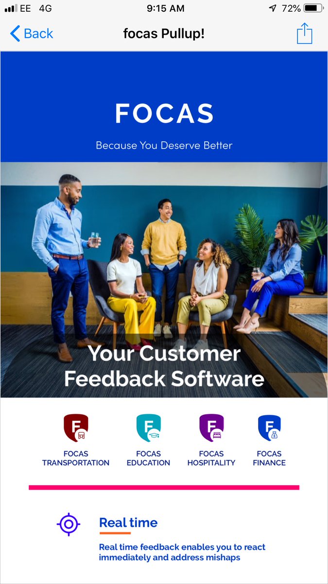 thePOE_T's tweet photo. Speak to us. Focas works like magic ...your customer feedback software https://t.co/mTTgVM3Ecq