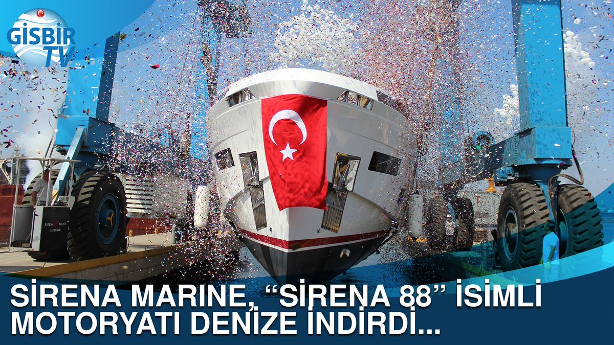 Sirena Marine, inşasını RMK Marine’de gerçekleştirdiği yeni motoryat modeli Sirena 88’i denize indirdi. @SirenaYacht #sirena88 #motoryat #lükstekne
youtu.be/IFuFyyerUrU