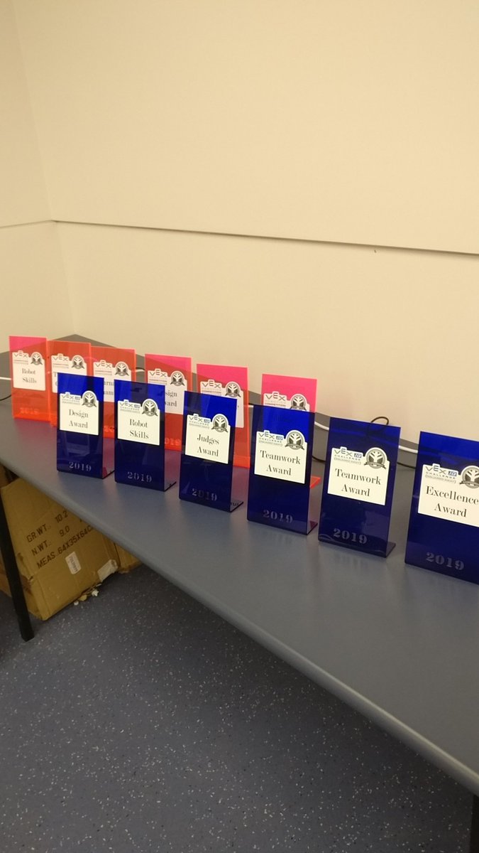 Getting ready for tomorrow's <a href="/VEXRobotics/">VEX Robotics</a> tournament at Highvale College #STEM