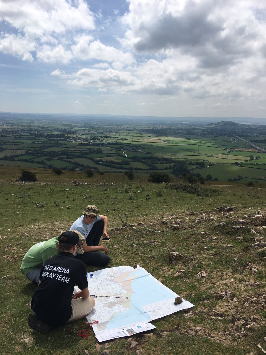 290ATC's tweet image. Great to get out and about pre DofE exped navigation training this week! @MediaDevSom @RgComdtSW