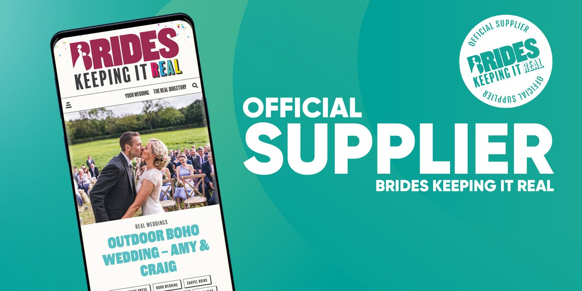 We are pleased to be an official supplier for Brides Keeping it Real. Check out the story of Amy &amp; Craig's wedding. We designed &amp; supplied some bespoke invites, table plans &amp; posters. 

brideskeepingitreal.com/blog/real-wedd…