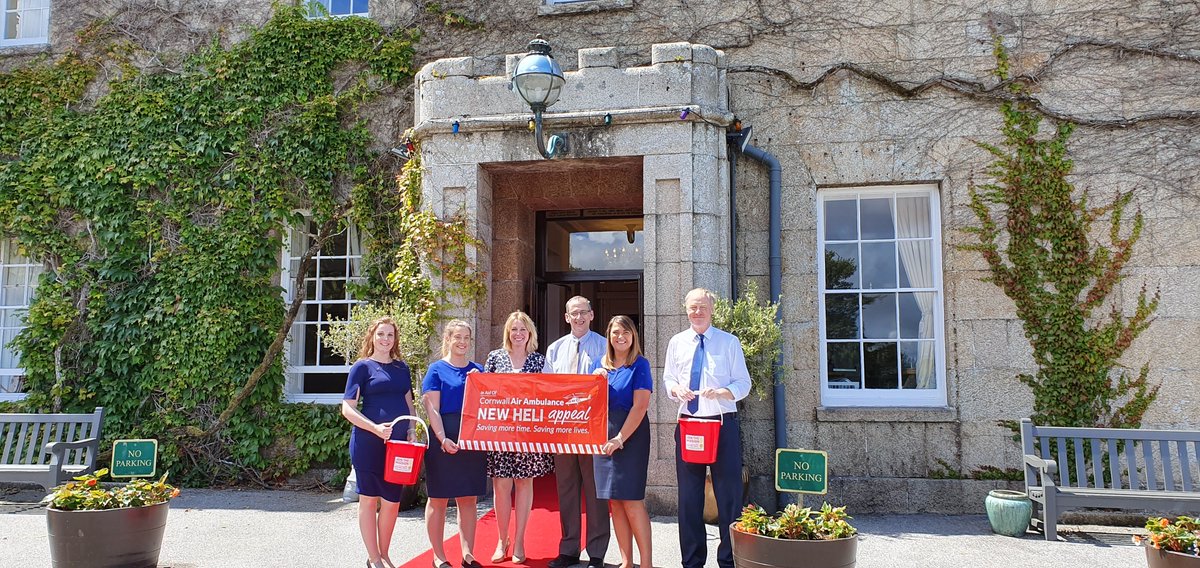 Great to have <a href="/LoveTregenna/">Tregenna Castle</a> on board as a tourism business partner over the next year. Find out how they're supporting the #NewHeliAppeal- ow.ly/RnBu50vbbne #tourismbusiness #cornwall #charity