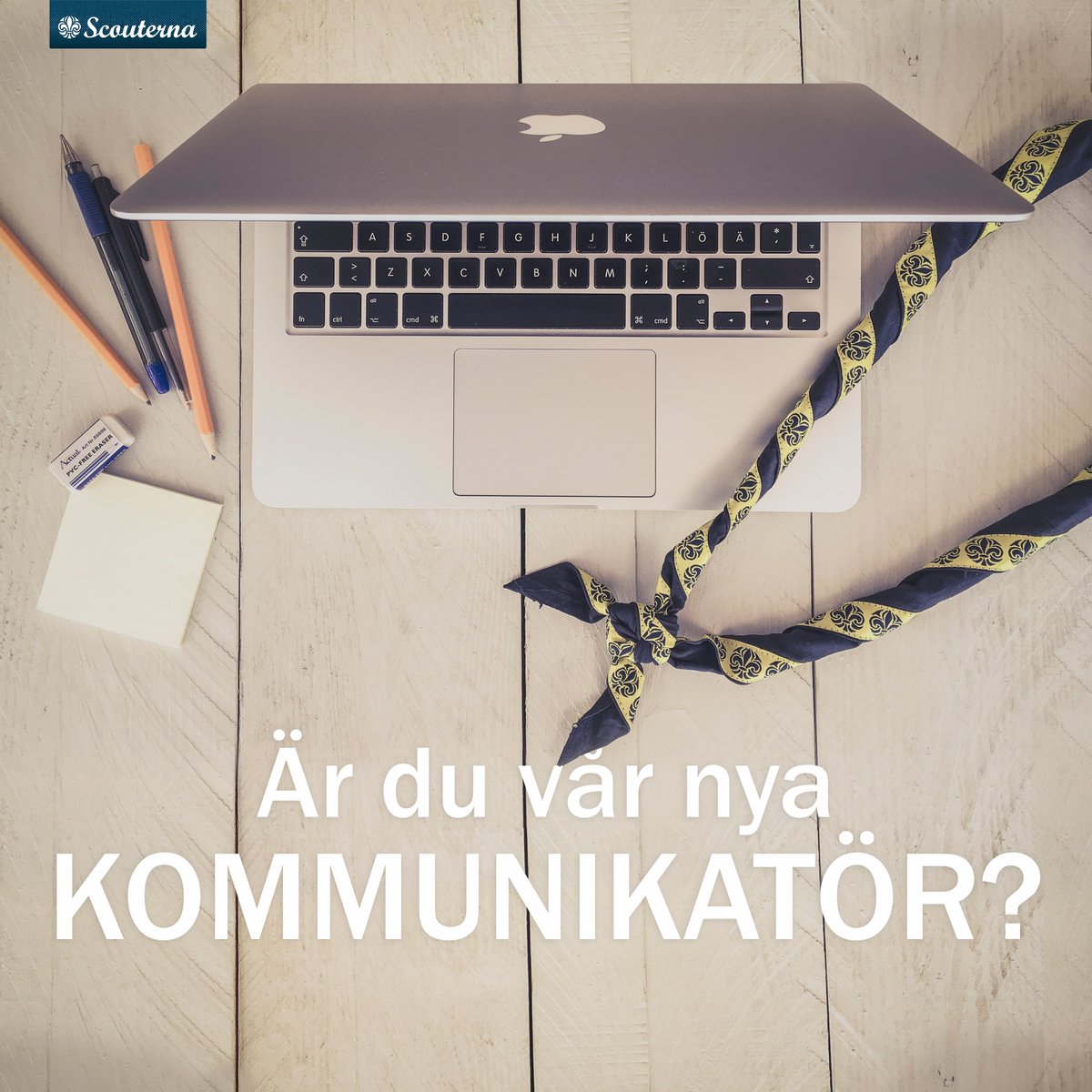 Scouterna söker en #kommunikatör som är en riktigt duktig skribent och vill jobba med något som gör skillnad för barn och unga 💪Jobbet finns på vårt rikskansli i Stockholm.
Sök senast 15 augusti: scouterna.se/om-scouterna/j…
#nyttjobb #mediejobb #ideellsektor