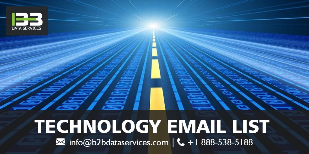 b2bdataservices's tweet image. #TechnologyEmailList - Target your prospects globally, according to industry wise by availing cost-cutting and quality Technology Mailing Lists from #B2B Data Services
For more information please visit us - bit.ly/2JBos93