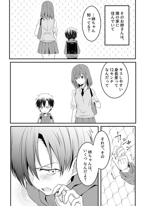 少年とお姉さんと身長の話。 