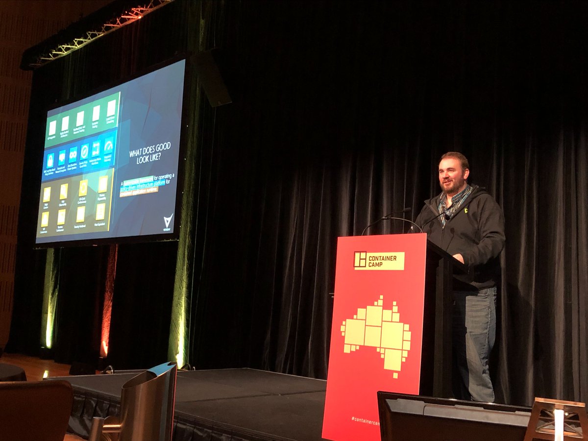 Versent_AU's tweet photo. Why Kubernetes? (Which Kubernetes?) #containercamp #Kubernetes https://t.co/EQD1tQBcON