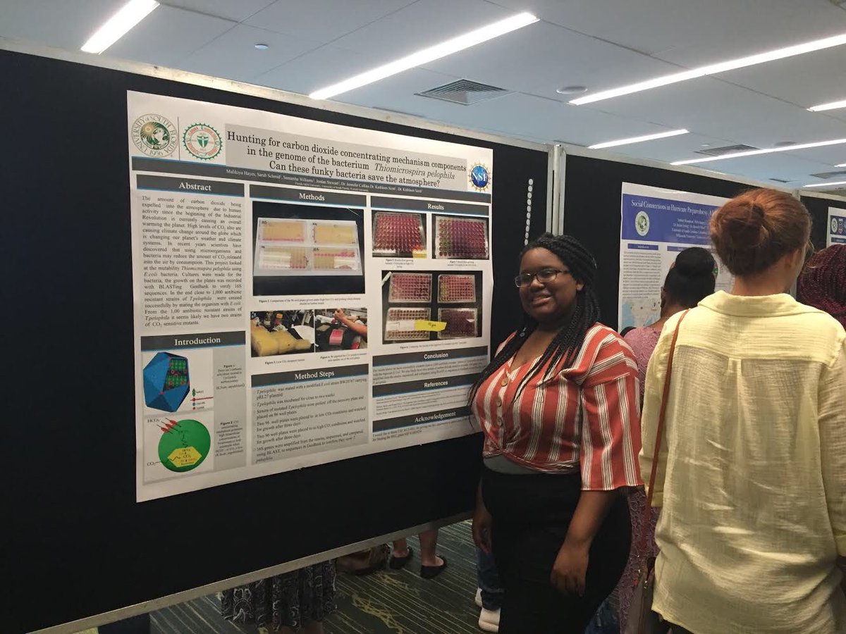 WCSREU's tweet photo. Today our 2019 #WCSREU students presented their final posters based on their research projects. We are so proud of the work they produced. Watch out for them at upcoming conferences!

#wxtwitter #NSF #scicomm 
(Wish we could add more than 3 pics!) https://t.co/SpSgaWOCU6